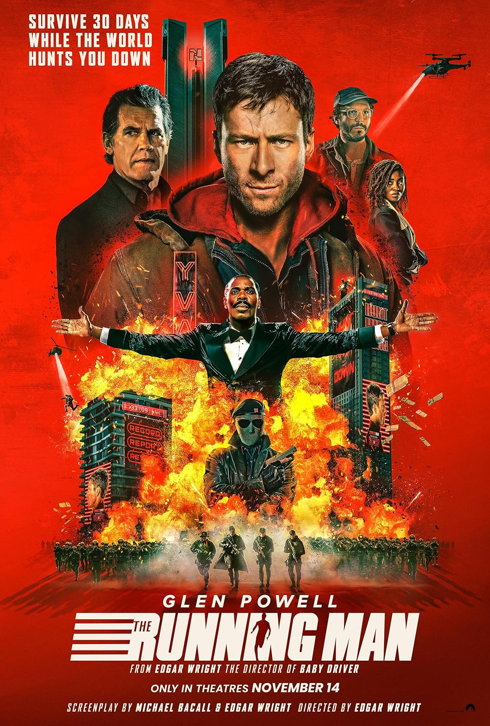 The Running Man shows in Nepali Cinema Halls